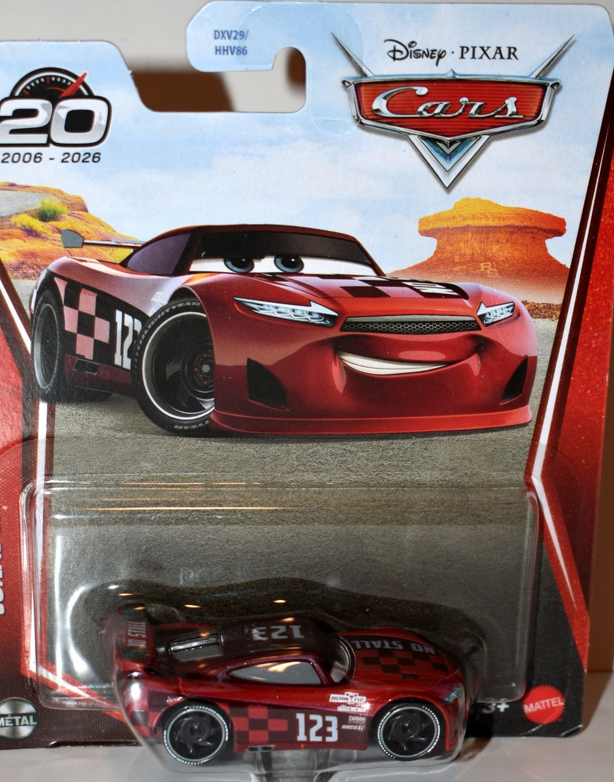 Disney CARS 20th Anniversary - Jonas Carvers NASCAR Race Car