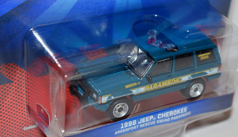 Greenlight First Responders - Greenport Rescue Squad 1998 Jeep Cherokee Paramedic Truck