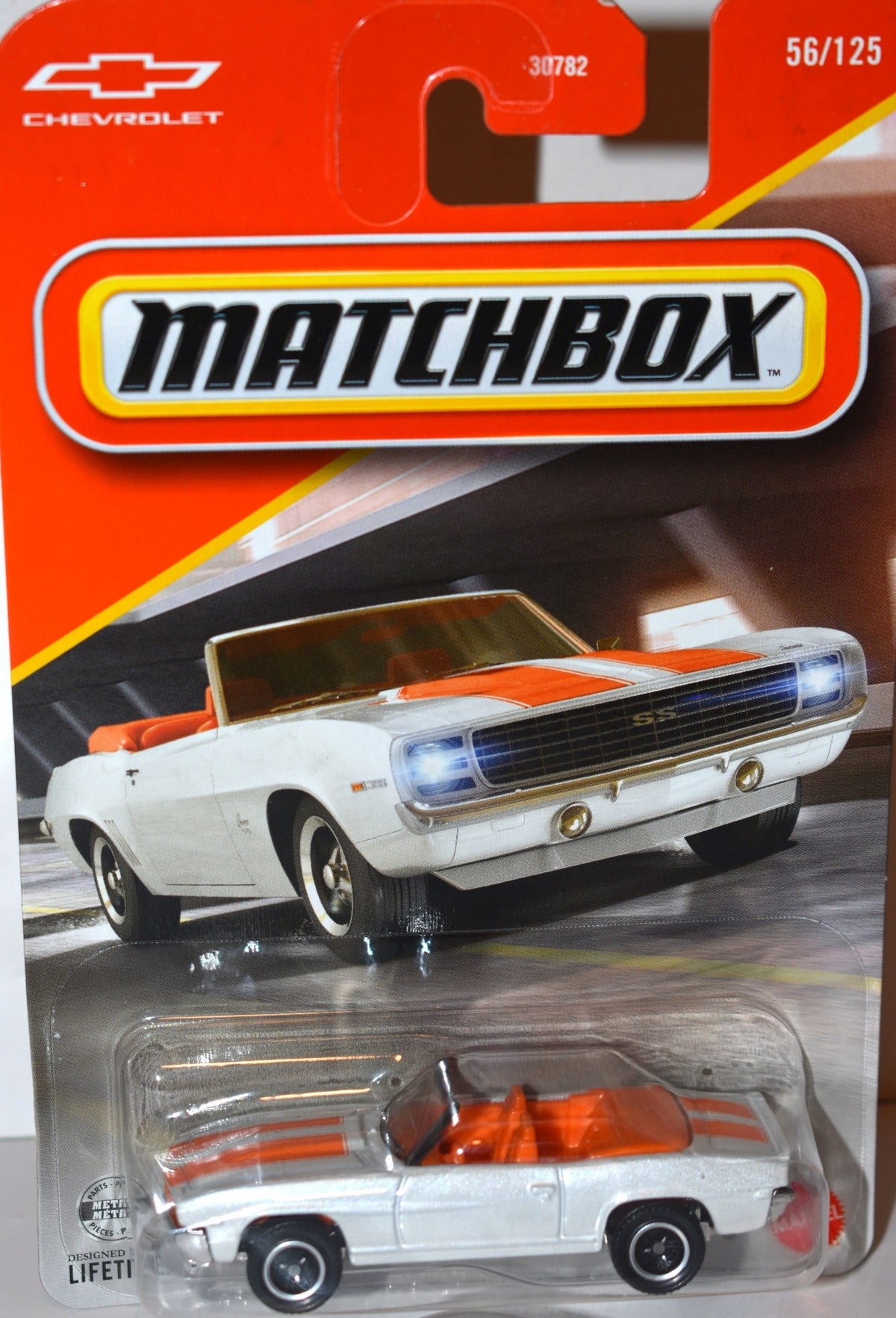 Matchbox - 1969 Chevrolet Camaro SS-396 Convertible