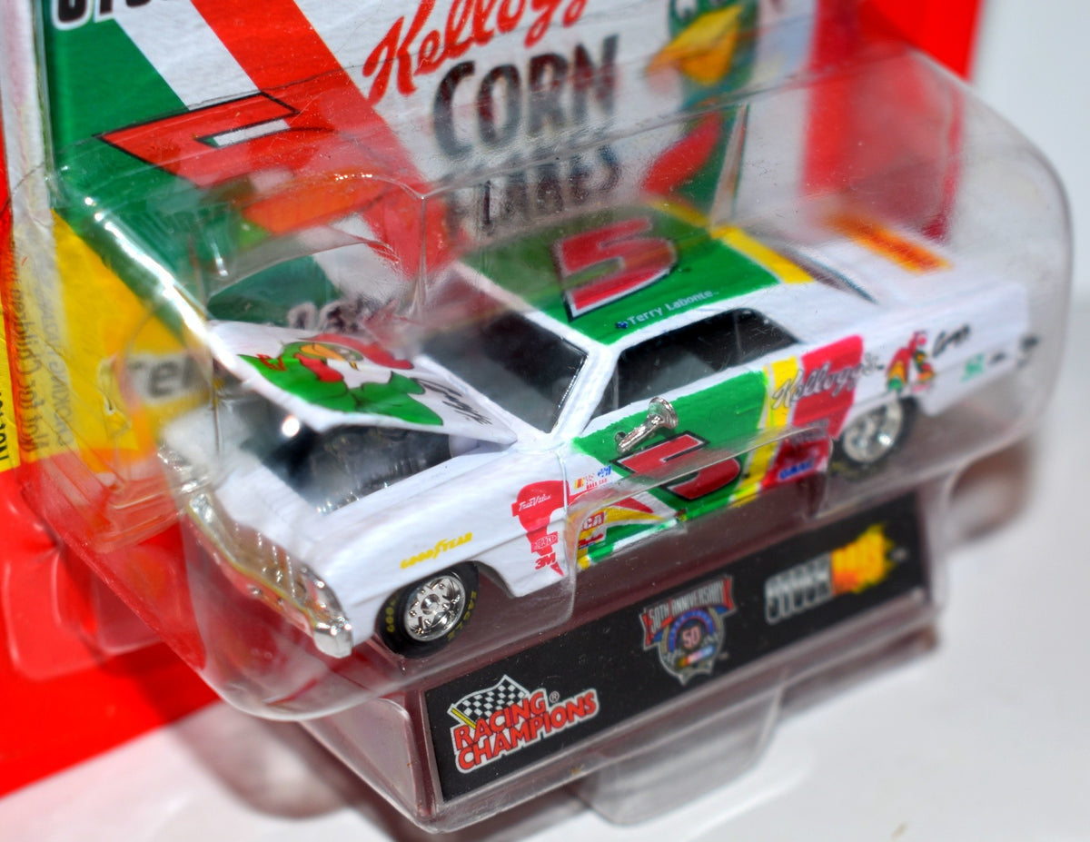 Racing Champions NASCAR Stock Rods - Terry Labonte Kelloggs Corn Flakes 1966 Chevrolet Nova