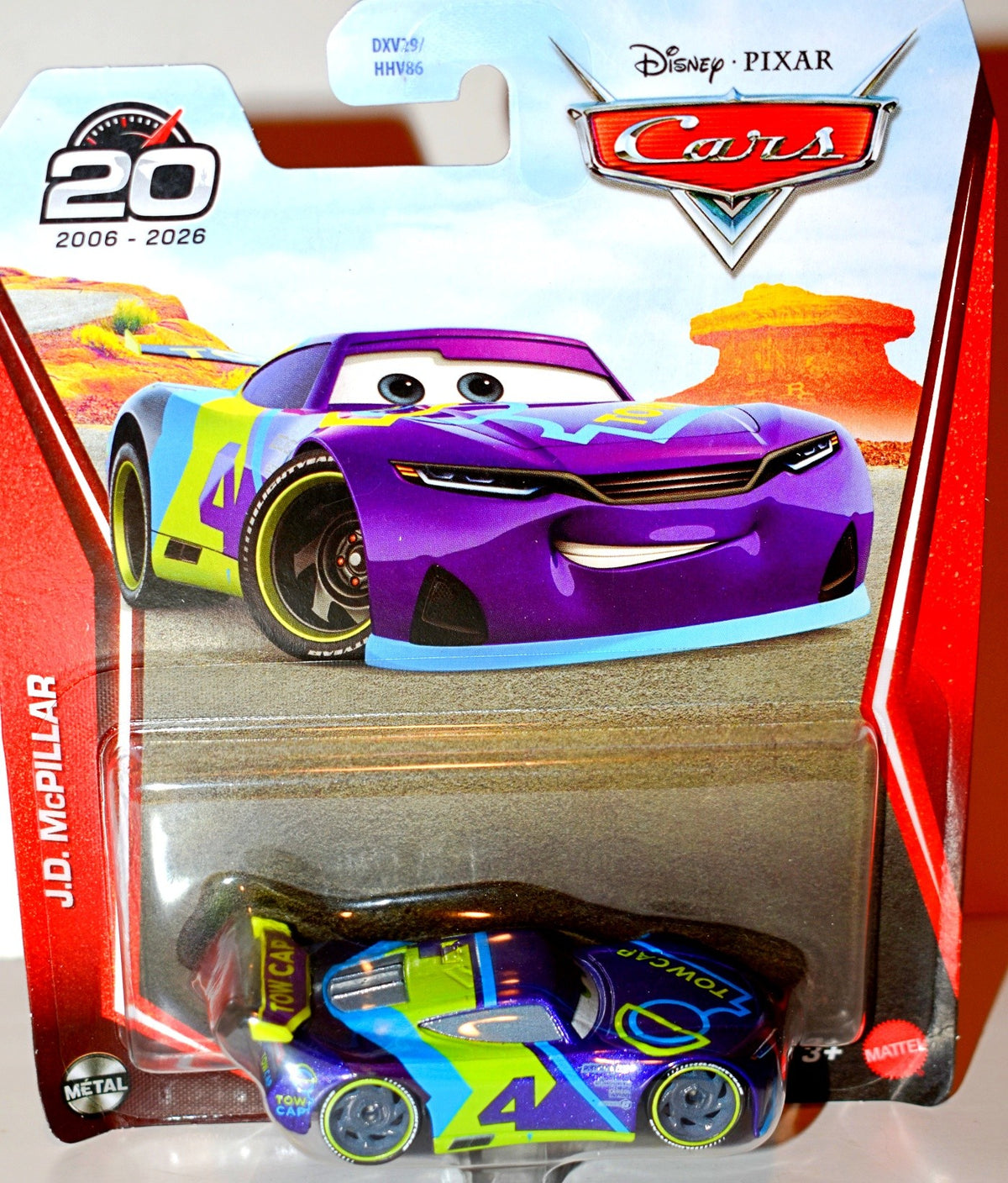 Disney CARS 20th Anniversary - JD McPillar NASCAR Race Car