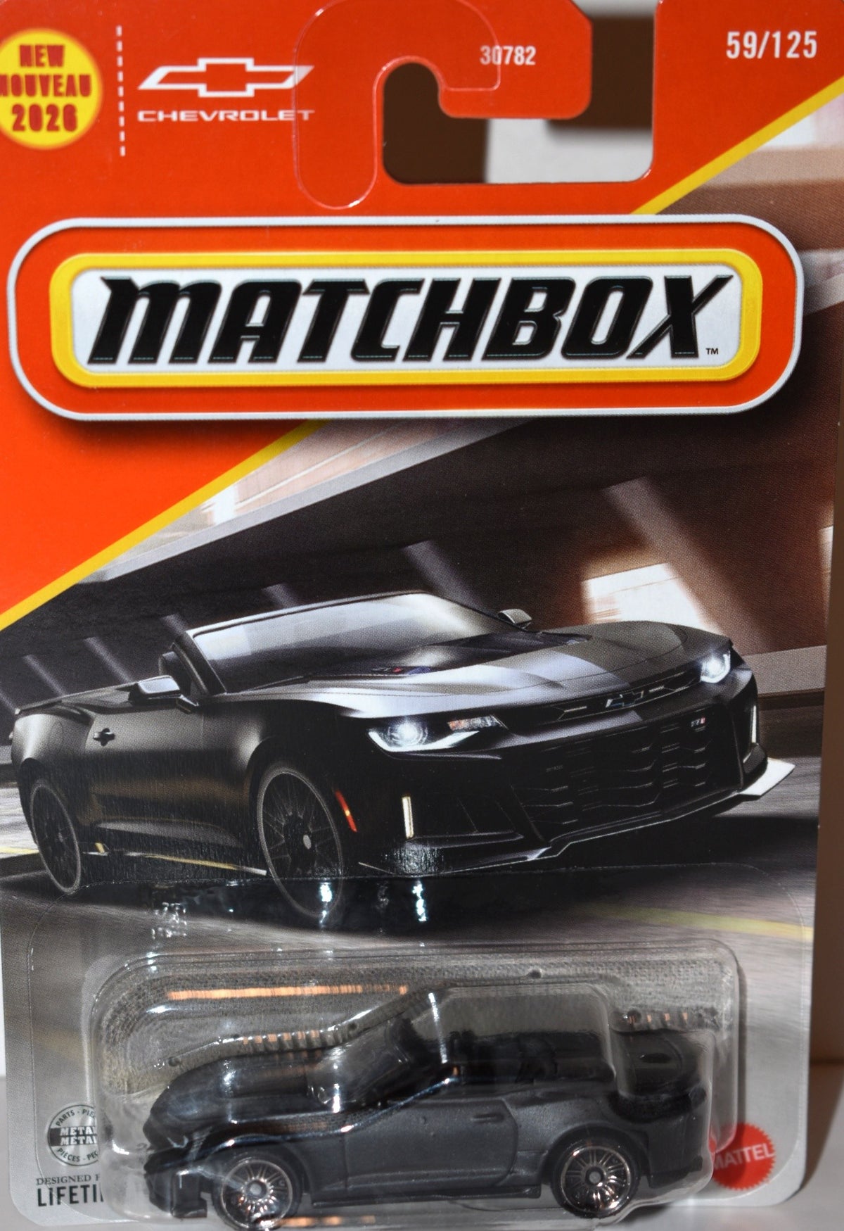 Matchbox -  New for 2026 - 2021 Chevrolet Camaro ZL1 Convertible