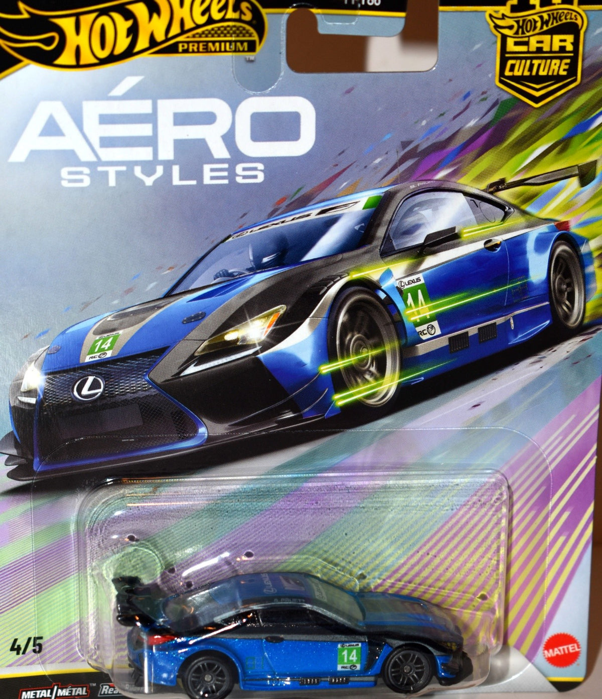 Hot Wheels Premium - Aero Styles - Lexus RC F GT3