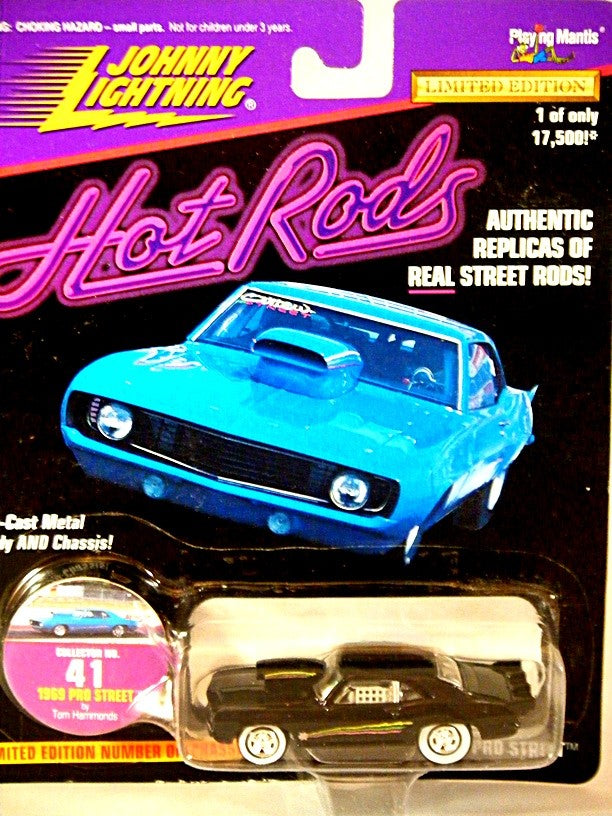 Johnny Lightning NBA Star Tom Hammonds 1969 Camaro NHRA Race Car  