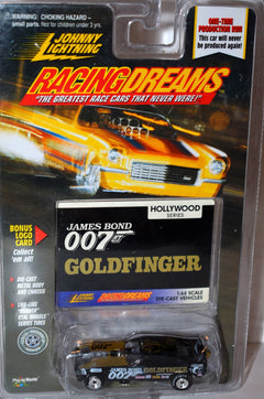 Johnny Lightning -  Racing Dreams - 1971 Chevrolet Vega James Bond Goldfinger 007 NHRA Funny Car