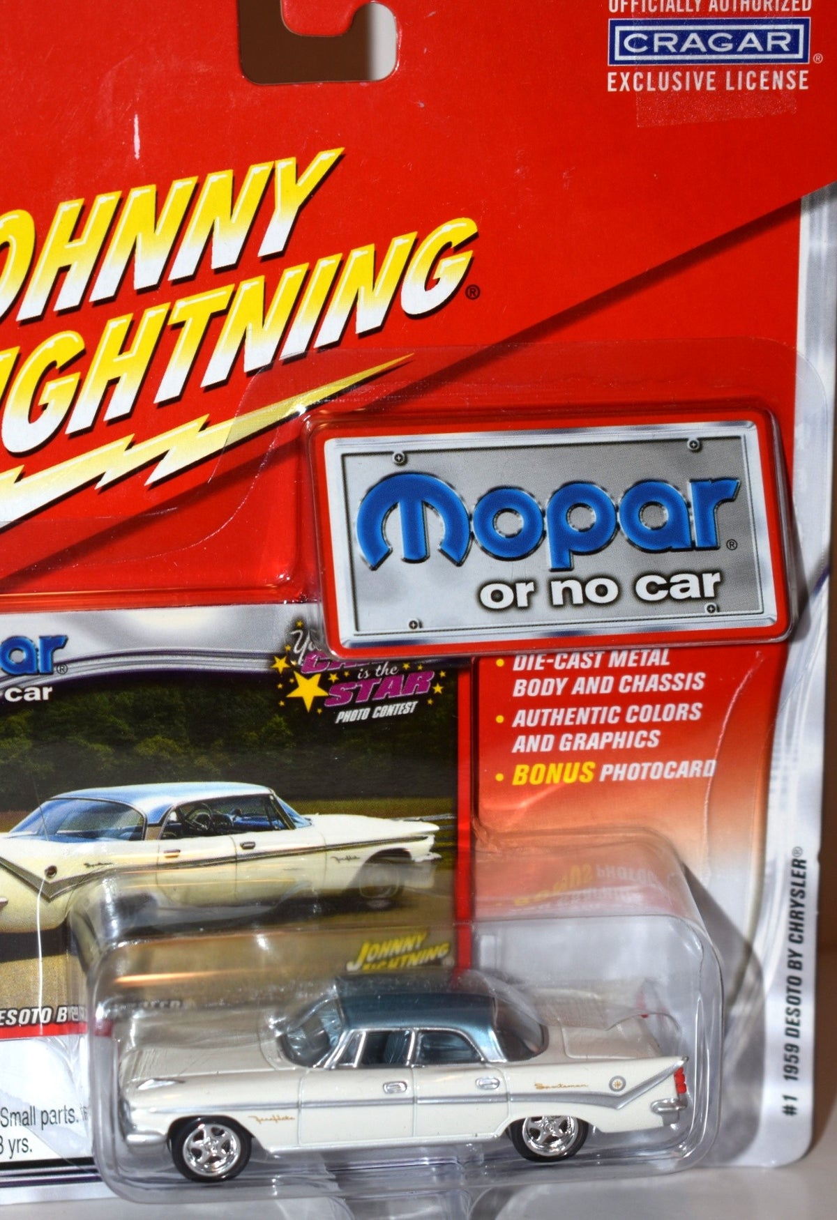 Johnny Lightning - MOPAR or No Car - 1959 Desoto Fireflight
