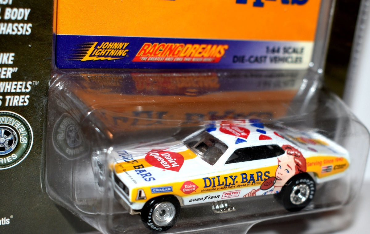 Johnny Lightning Racing Dreams 1971 Dodge Demon DIlly Bar Funny Car