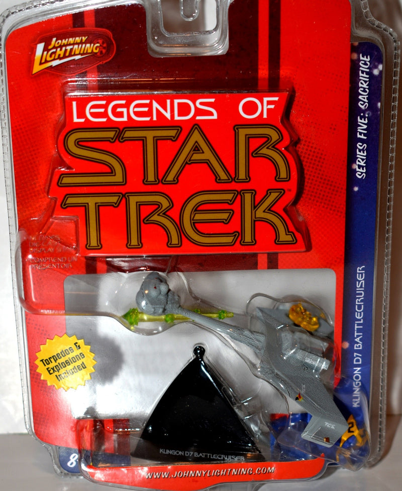 Johnny Lightning - Legends of Star Trek - Klingon D7 BattleCruiser