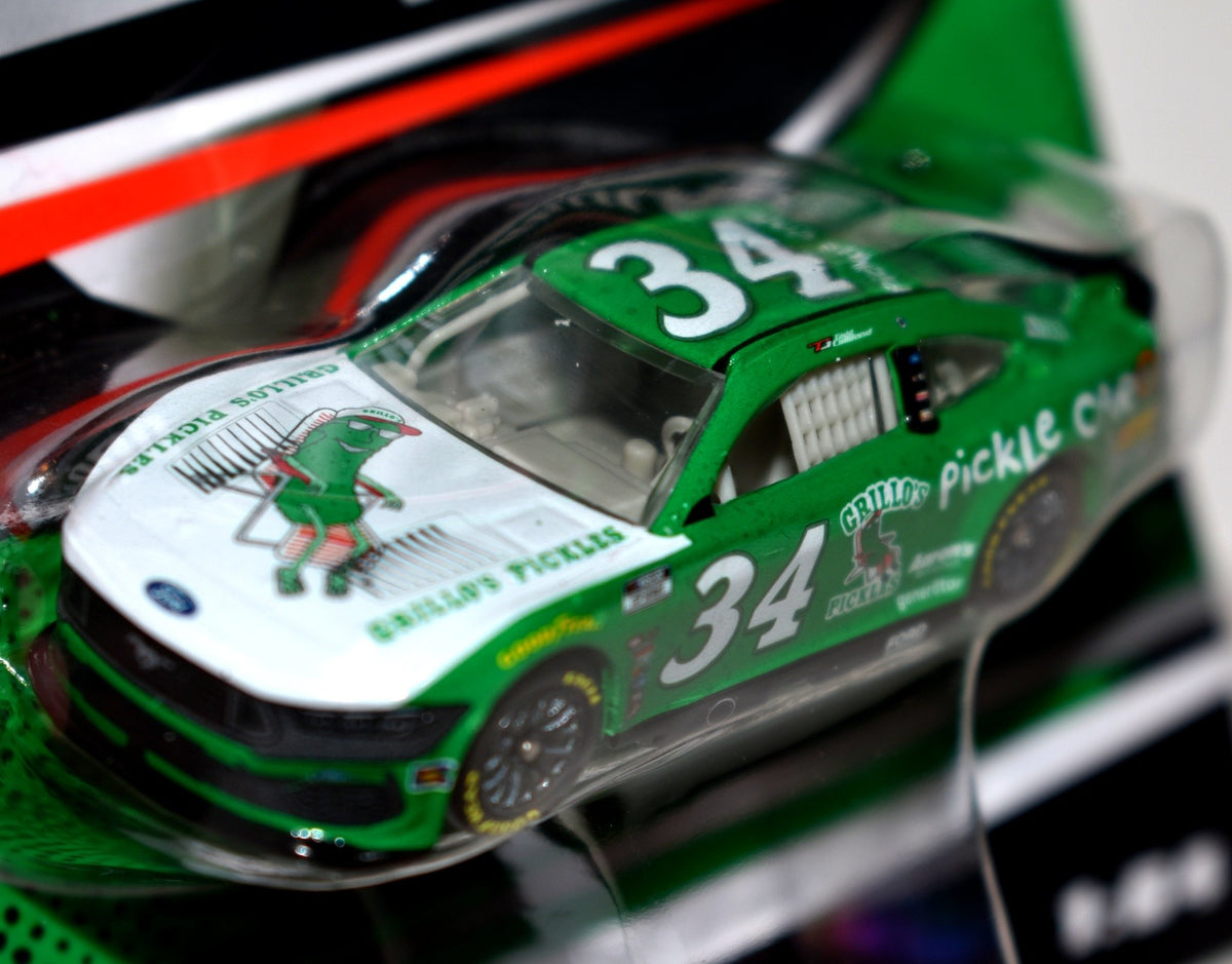 NASCAR Authentics:  Todd Gilliland Grillo's Pickles "Pickle Car" Ford Mustang