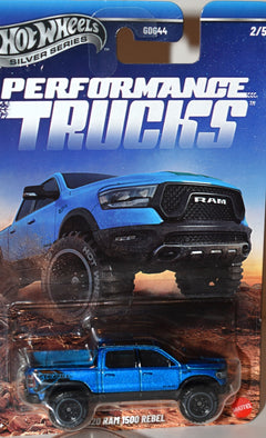 Hot Wheels Silver Series - Performance Trucks - 2020 RAM 1500 Rebel