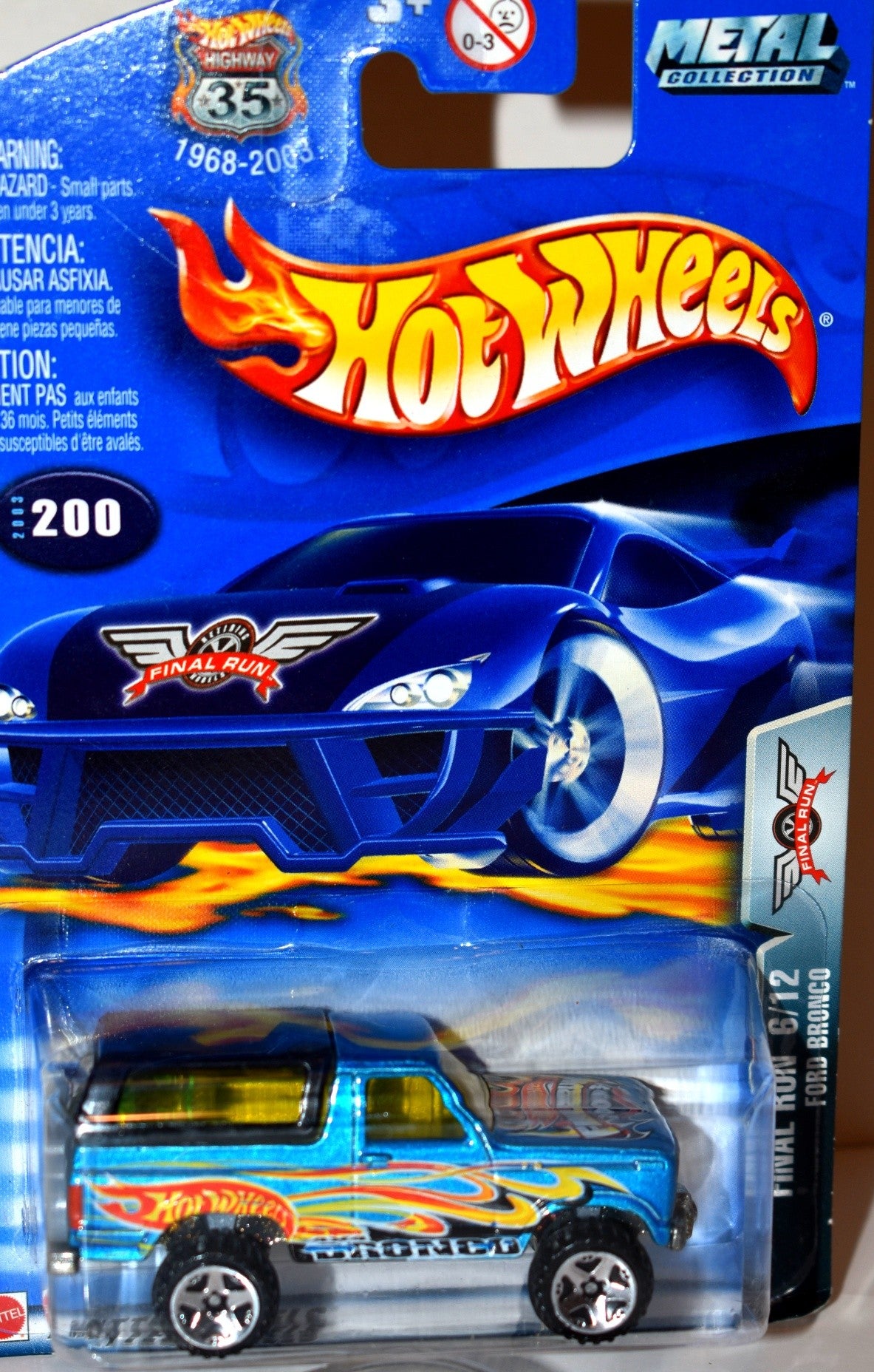 Hot Wheels Final Run  - Ford Bronco