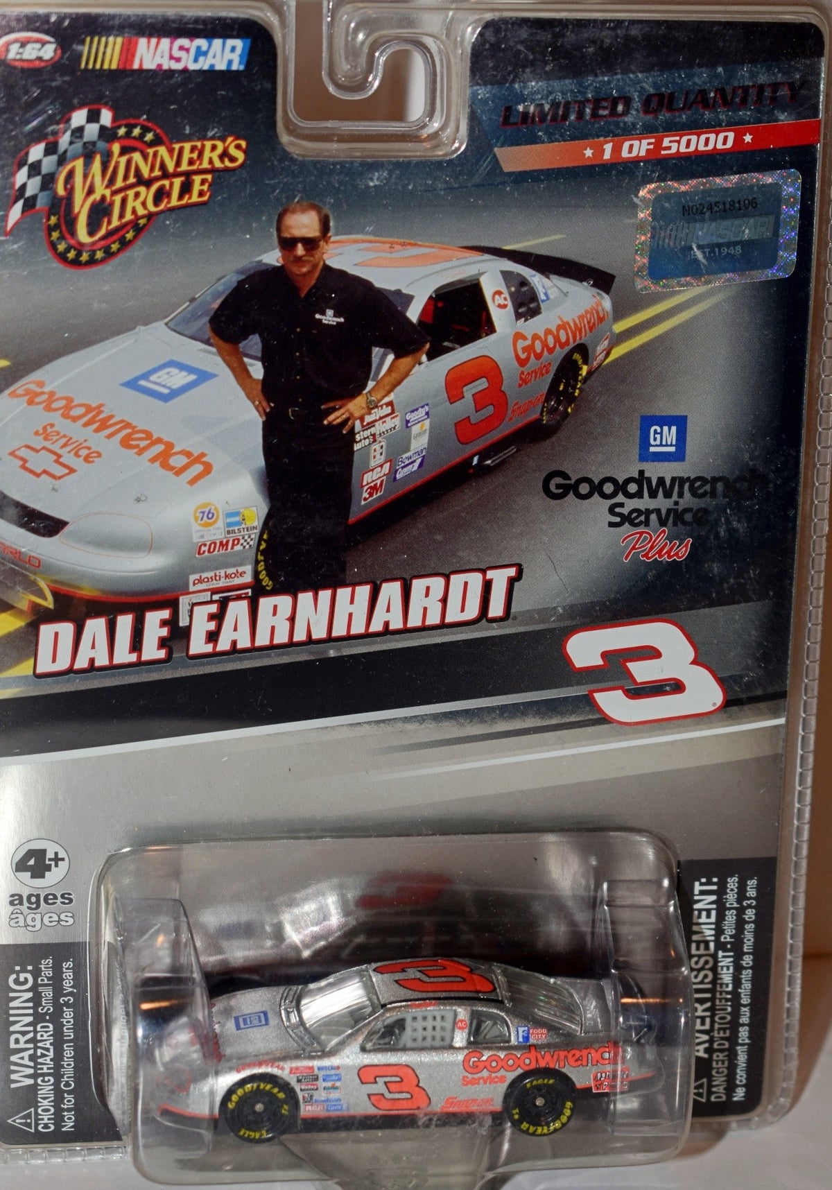 Winners Circle -  Dale Earnhardt LE 1 of 5000 - Goodwrench Chevy Monte Carlo
