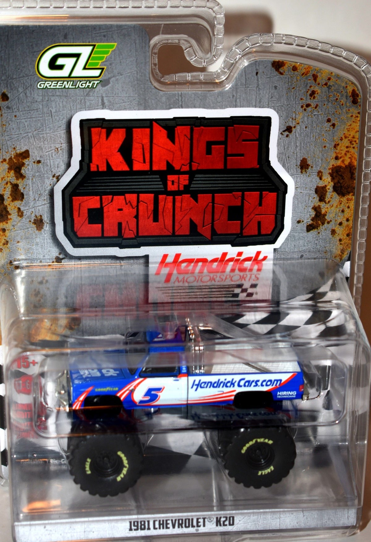 Greenlight - Kings of Krunch - Hendrick Motorsports - Kyle Larson Hendrick Cars 1981 Chevy K20