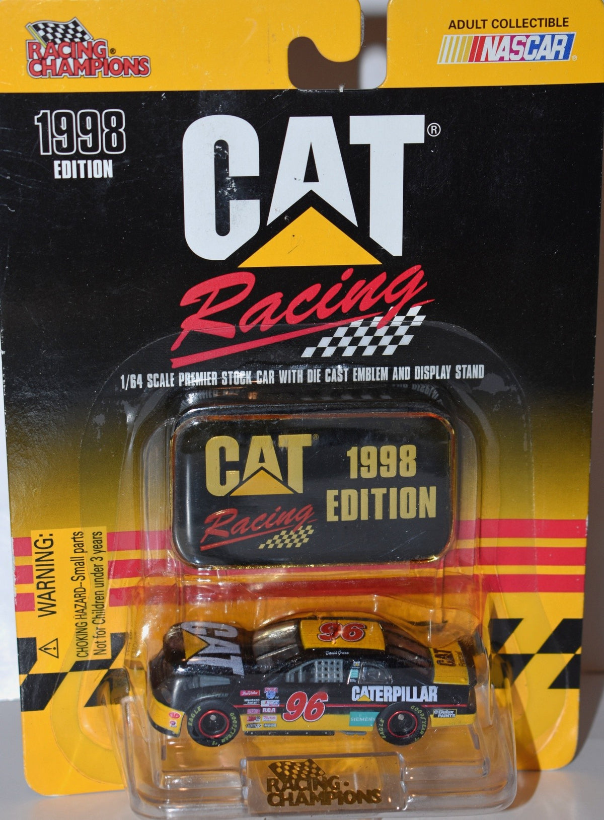 Racing Champions NASCAR  - David Green CAT Chevy Monte Carlo