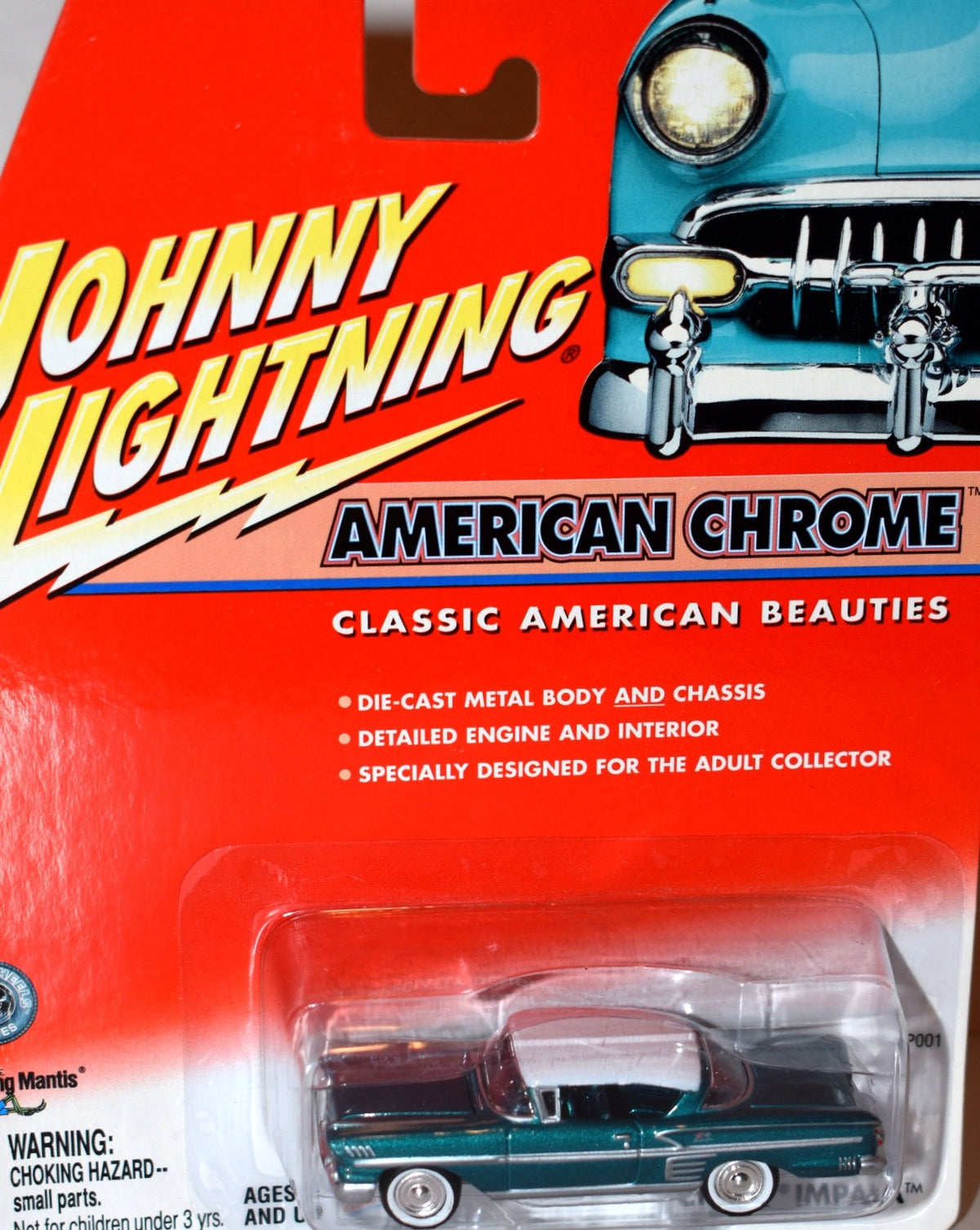 Johnny Lightning American Chrome 1958 Chevrolet Impala