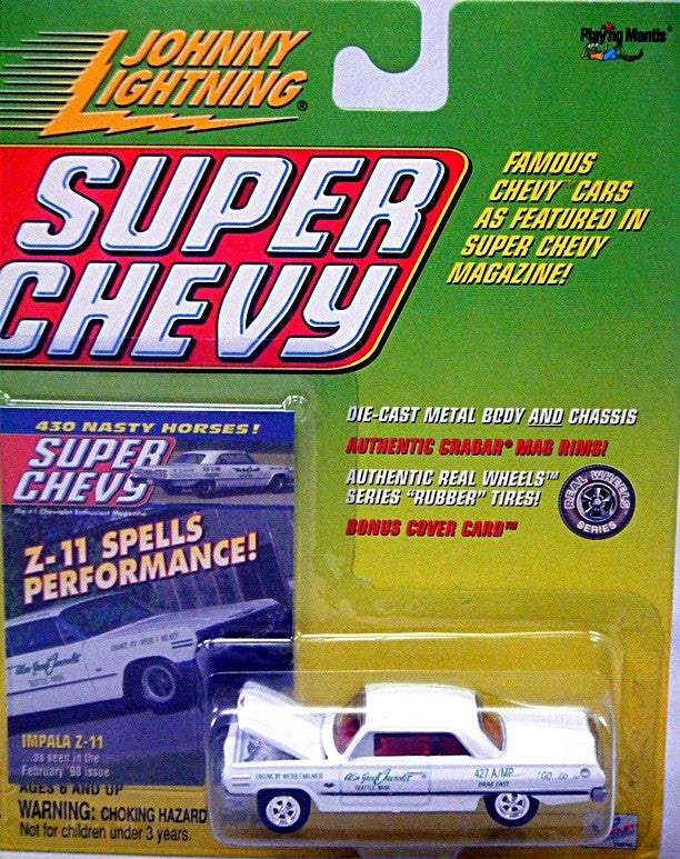 Johnny Lightning Super Chevy - 1963 Chevy Impala Z-11 427