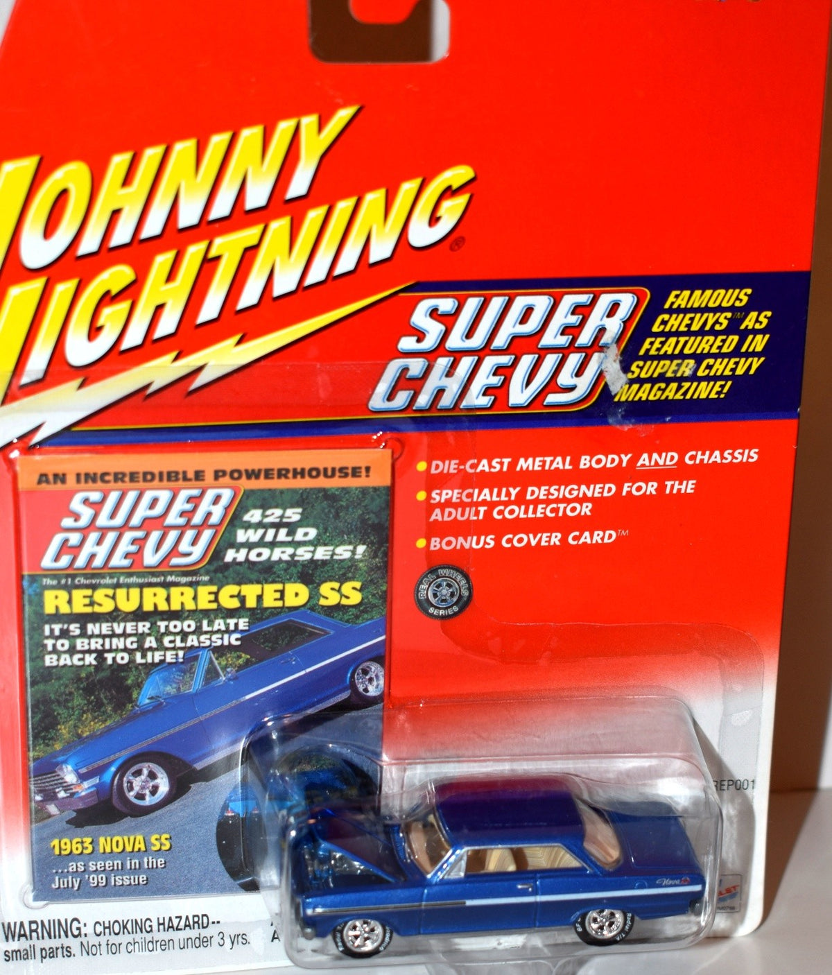 Johnny Lightning Super Chevy - 1963 Chevy Nova SS