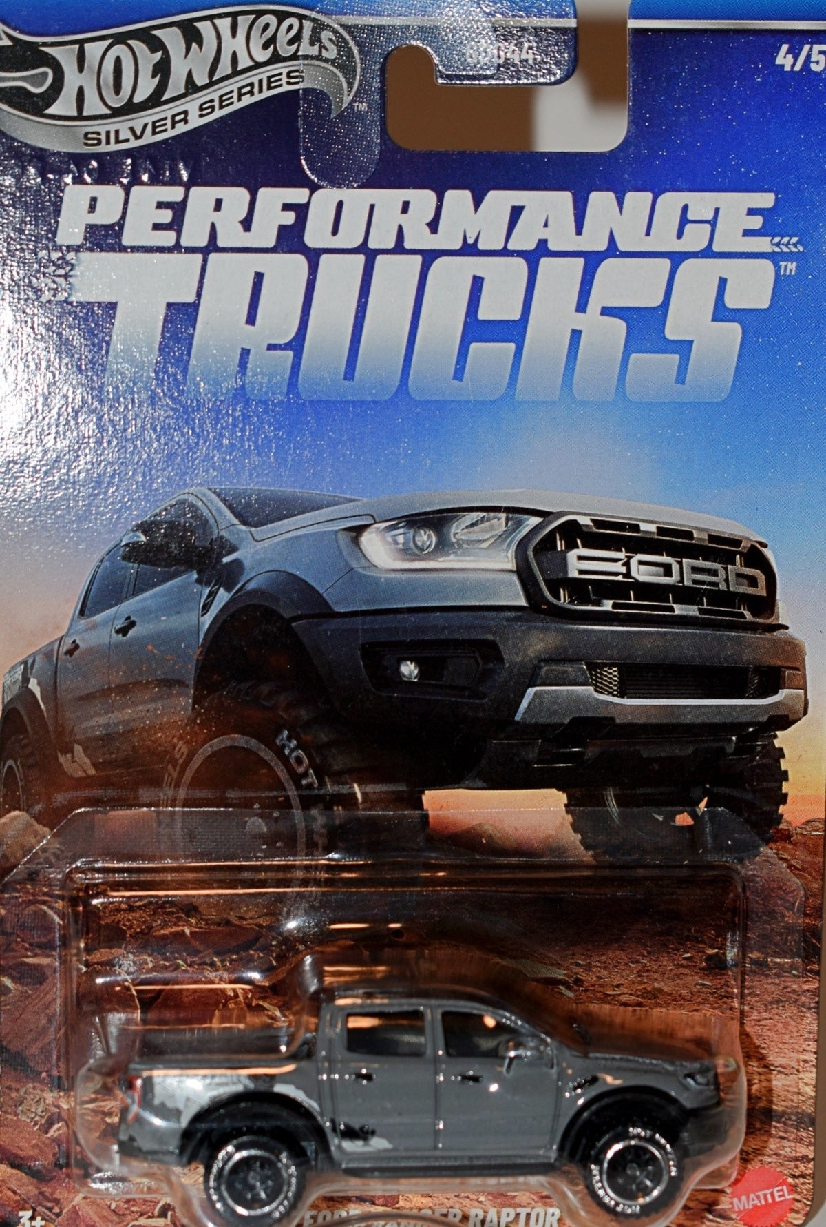 Hot Wheels Silver Series - Performance Trucks - 2019 Ford Ranger Raptor