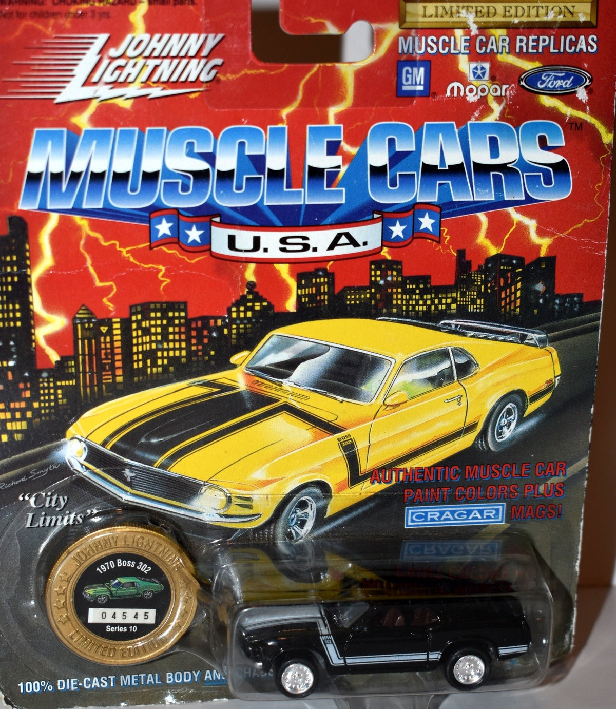 Johnny Lightning Muscle Cars USA 1970 Ford Mustang Boss 302
