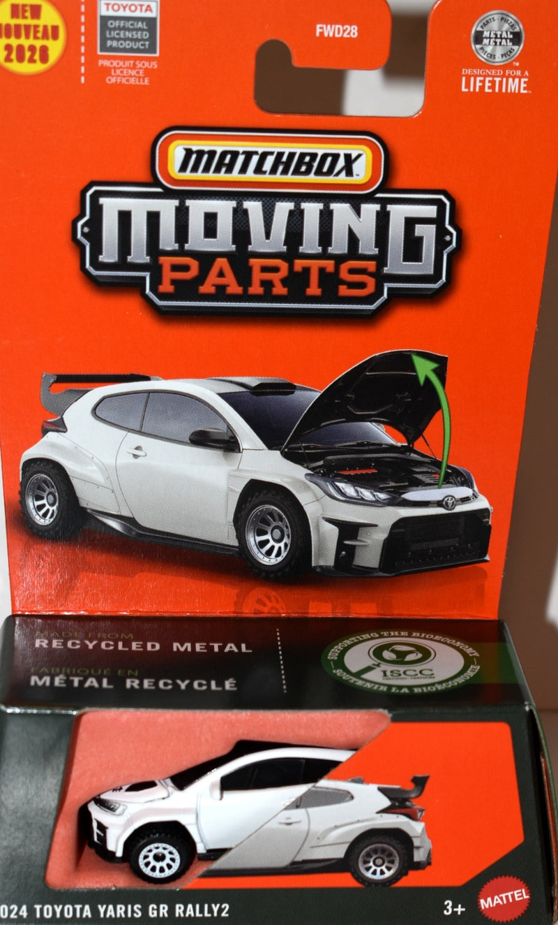 Matchbox - New for 2026 -  2024 Toyota Yaris GR Rally2