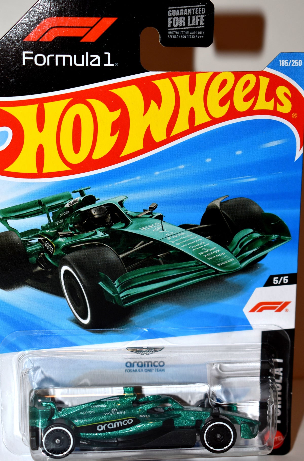 Hot Wheels Formula 1 - Aston Martin Aramco F1 Team Car