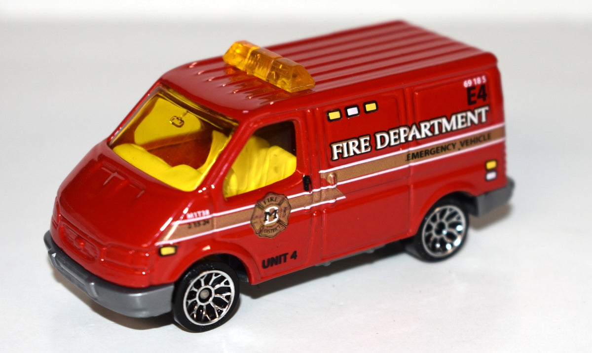 Matchbox - Fire Department Ford Transit Van