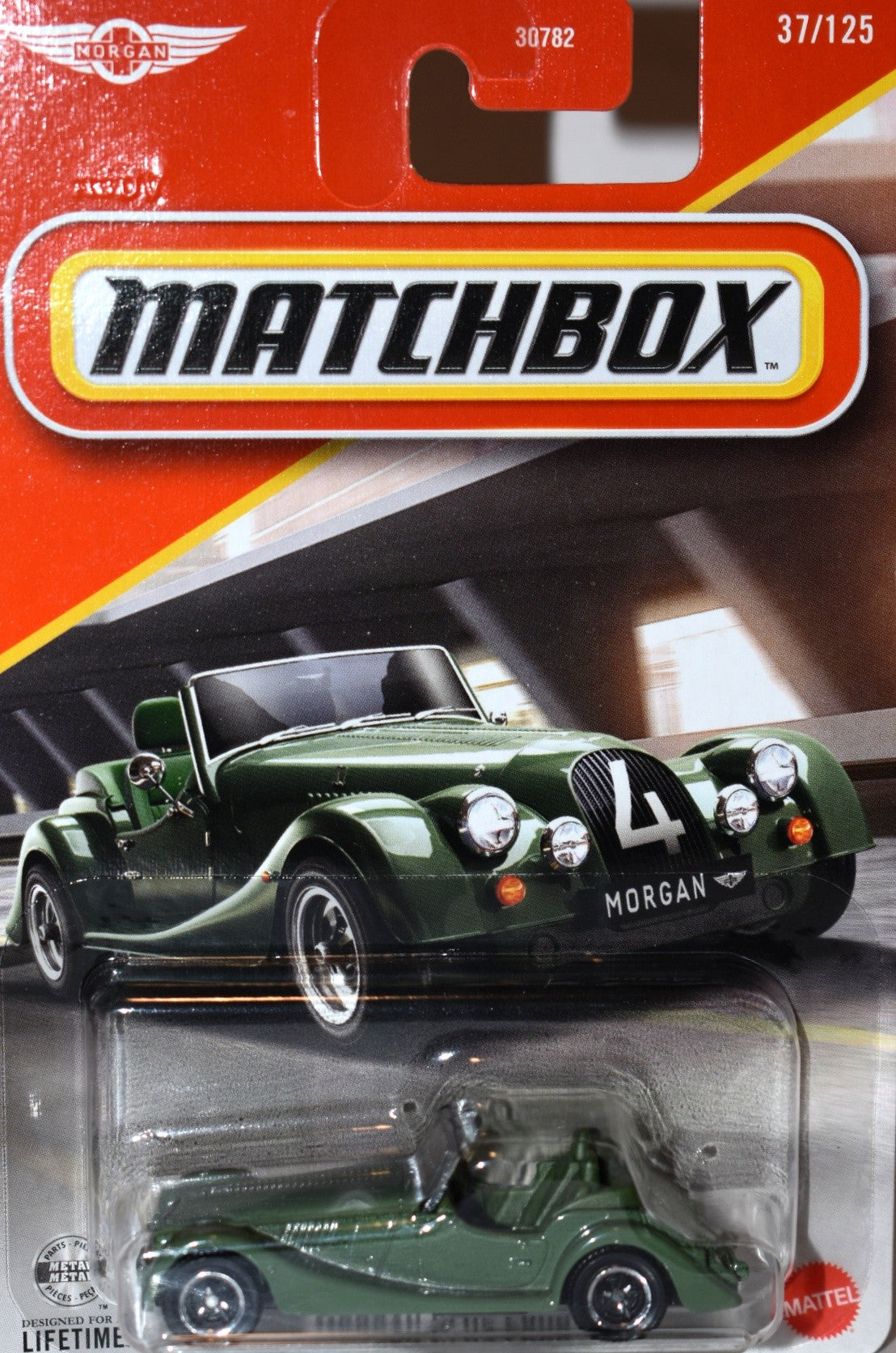 Matchbox Morgan Plus Four Sports Car