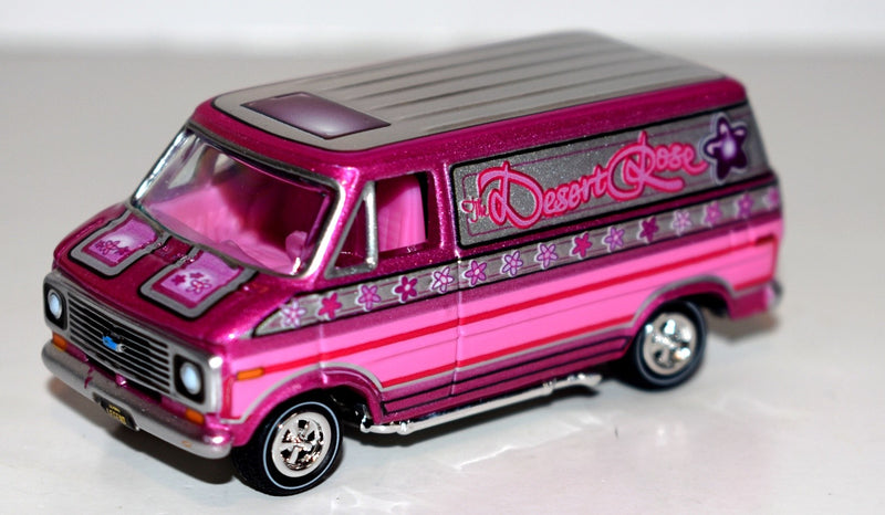 Johnny Lightning -  Desert Rose - 1975 Chevrolet G20 Custom Van