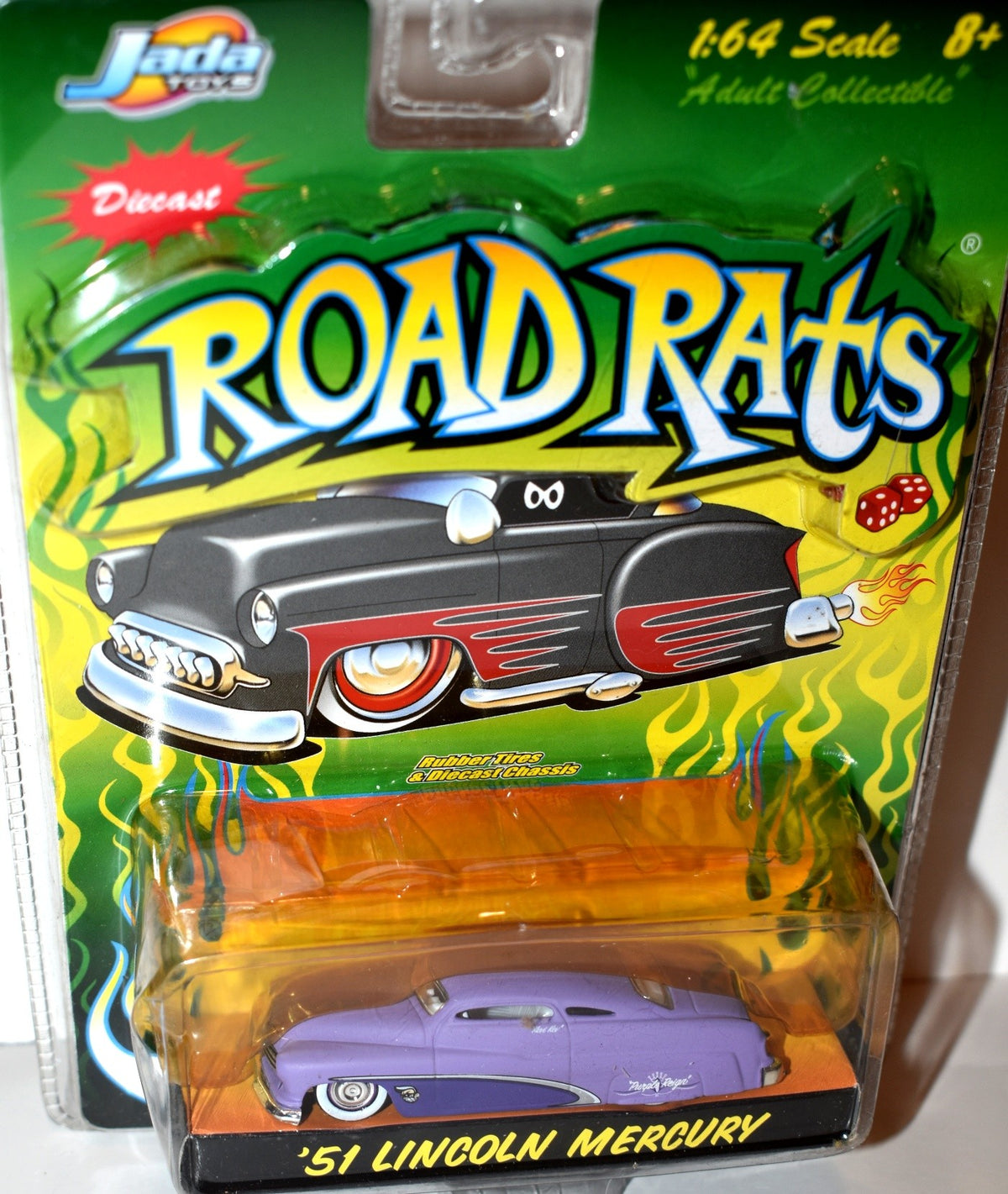 Jada Road Rats - 1951 Lincoln Mercury Lead Sled Rat Rod