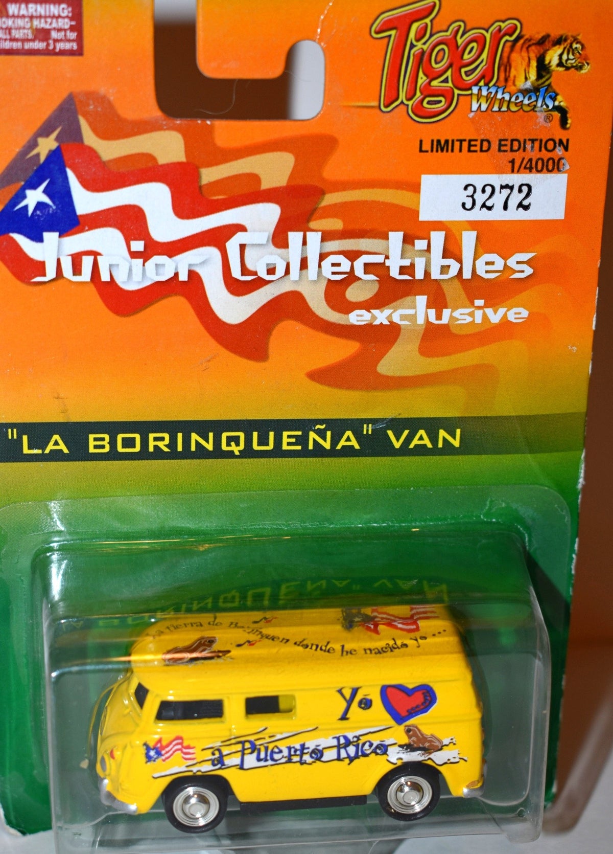 Tiger Wheels - Puerto Rico Set - Puerto Rico La Borinquena VW Van