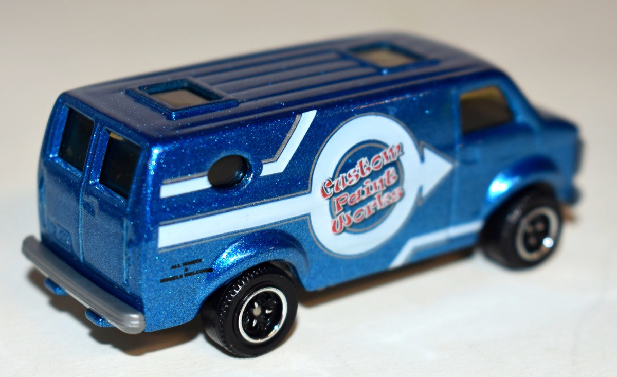 Matchbox -   Chevy Van - Custom Paint Shop Truck