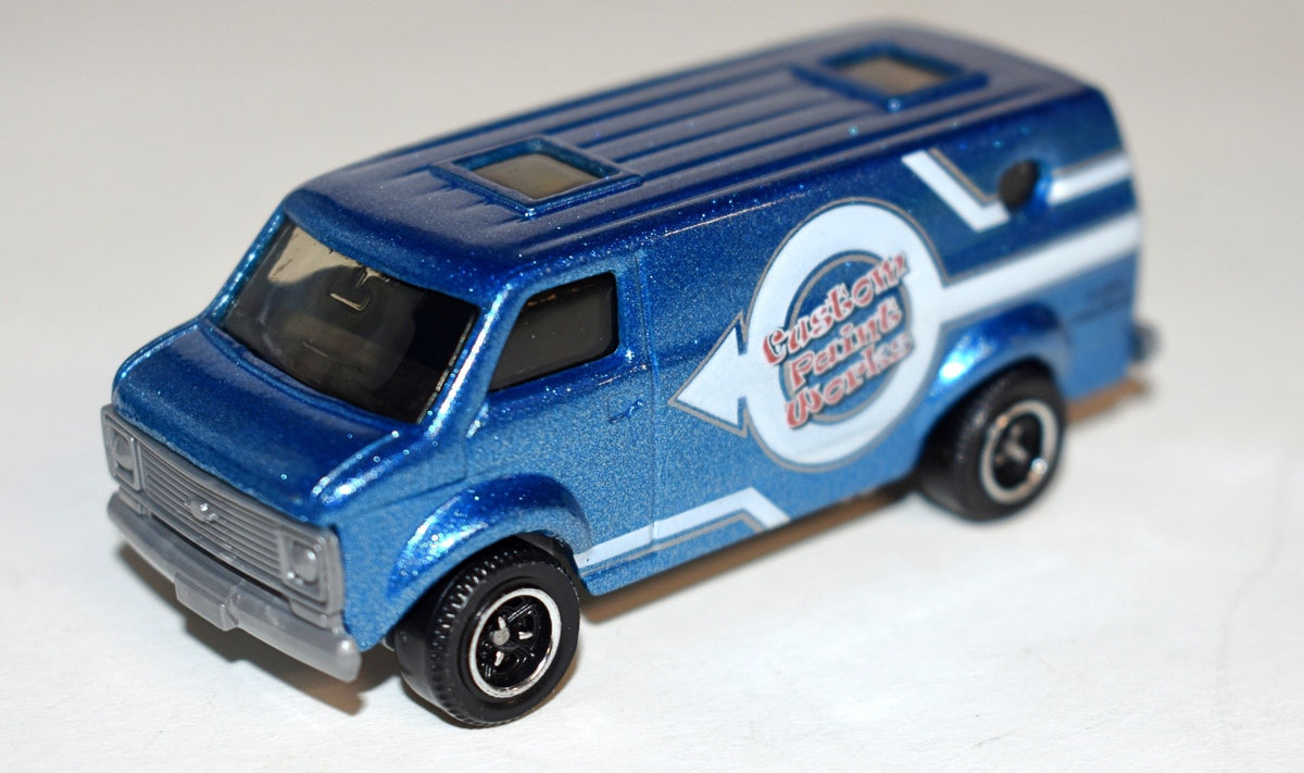 Matchbox -   Chevy Van - Custom Paint Shop Truck