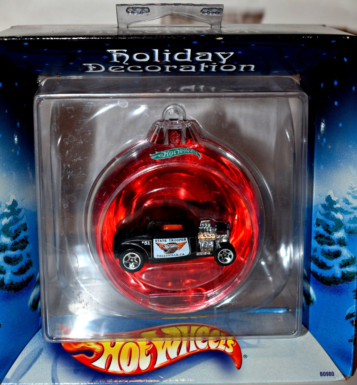 Hot Wheels Holiday Decoration series - 32 Ford State Trooper