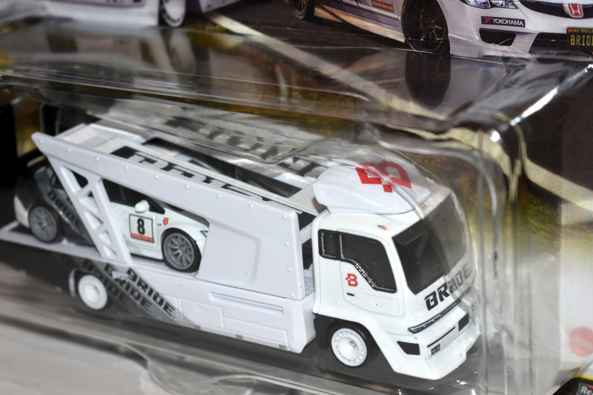 Hot Wheels Car Culture - Team Transport - 2007 Honda Civic Type R Race Team