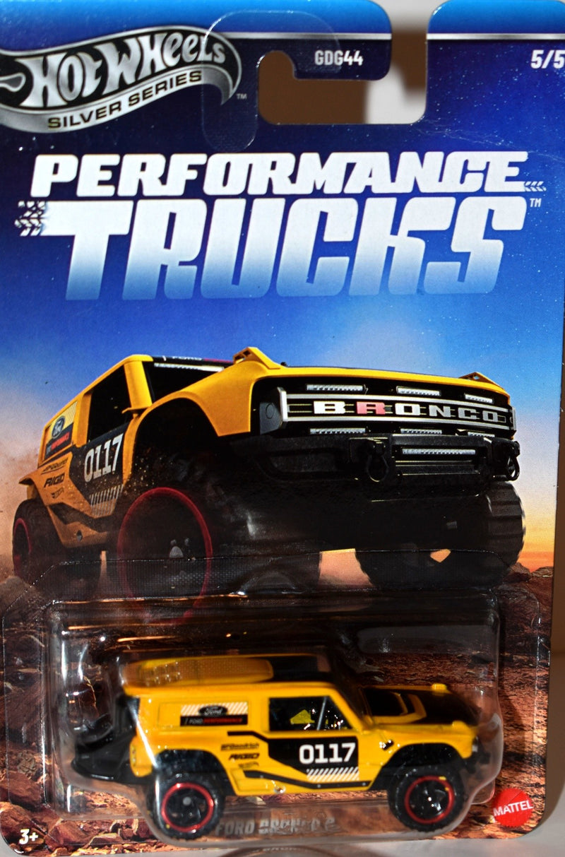 Hot Wheels Silver Series - Performance Trucks - Ford Bronco R