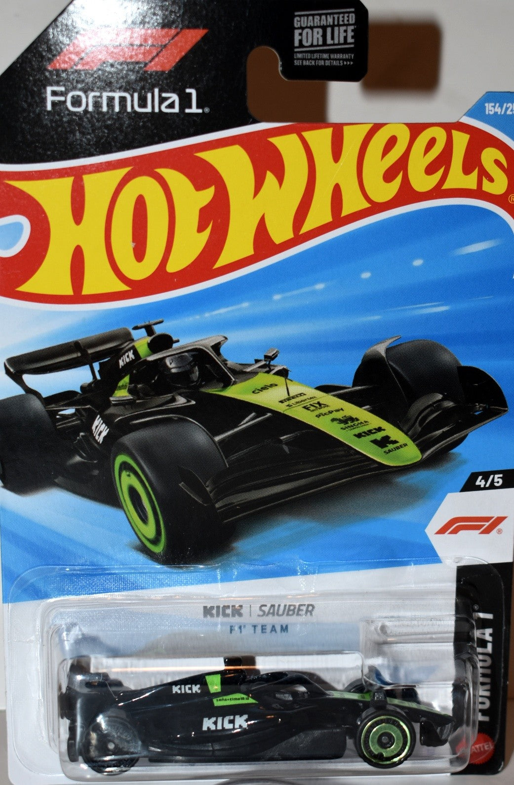 Hot Wheels Formula 1 - Kick Sauber F1 Team Car