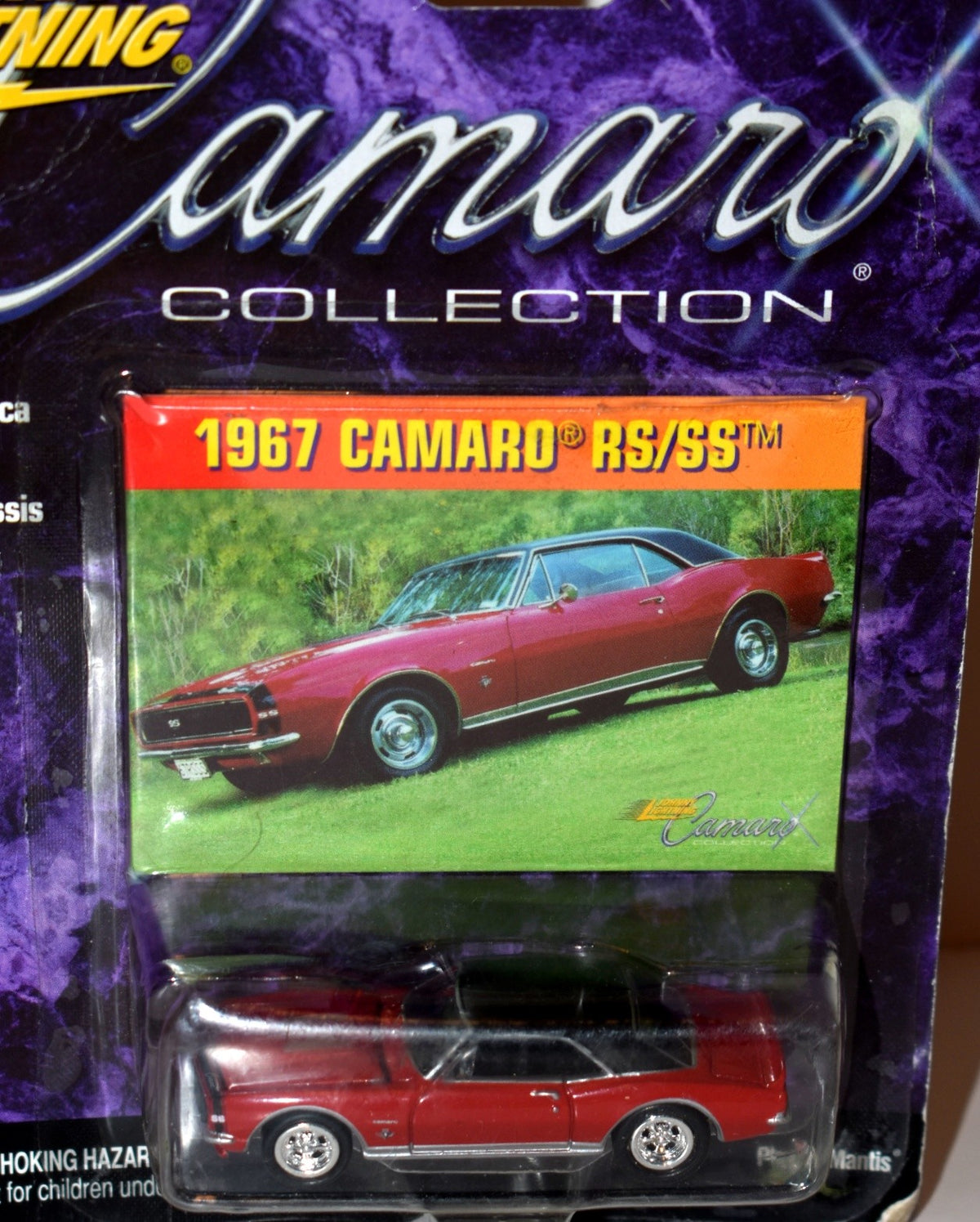 Johnny Lightning Camaro Collection - 1967 Camaro RS/SS