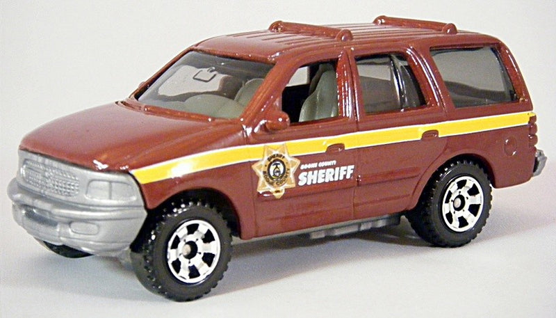 Matchbox - Ford Expedition Sheriff Police Patrol Truck
