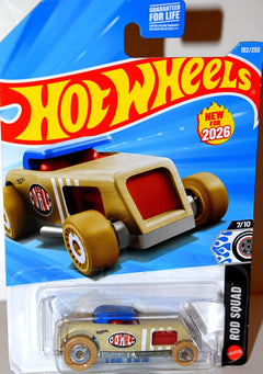 Hot Wheels - New for 2026 - Chop N Bloc "Wooden" Hot Rod