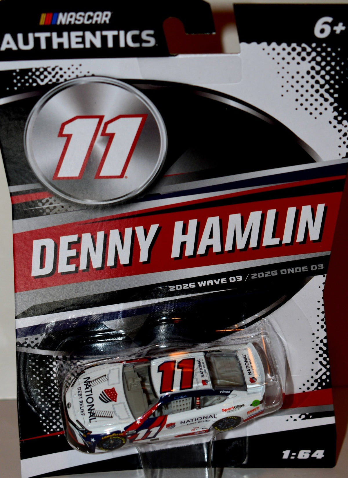 NASCAR Authentics: Denny Hamlin National Debt Relief Toyota Camry