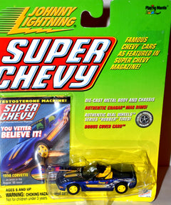 Johnny Lightning Super Chevy - 1998 Chevrolet Corvette Indy 500 Pace Car