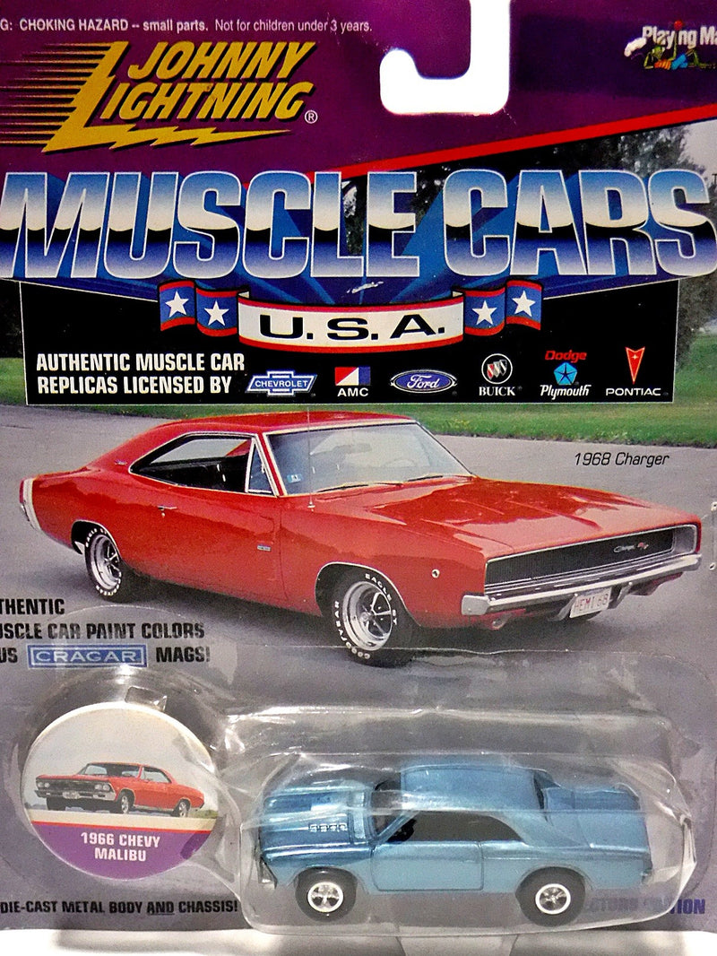 Johnny Lightning Muscle Cars - 1966 Chevrolet Chevelle Malibu  