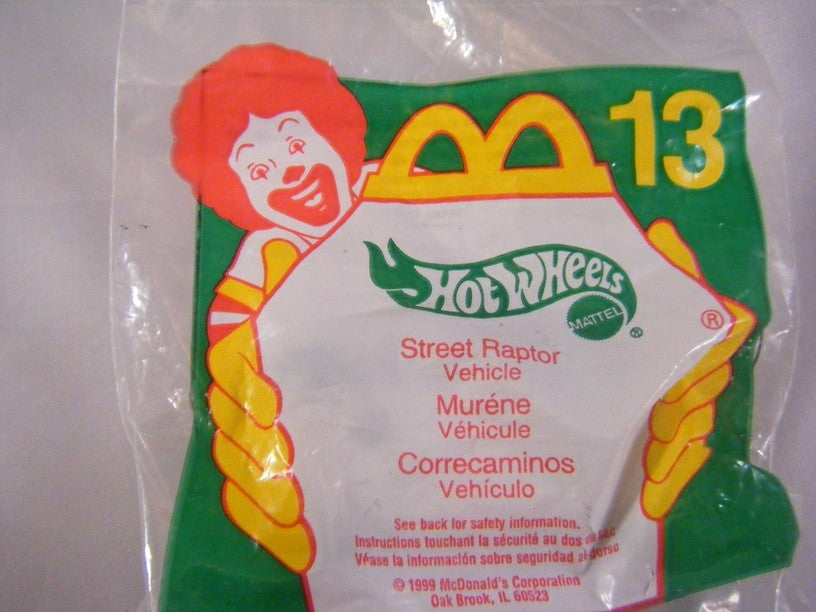 Hot Wheels McDonalds Promo - Street Raptor