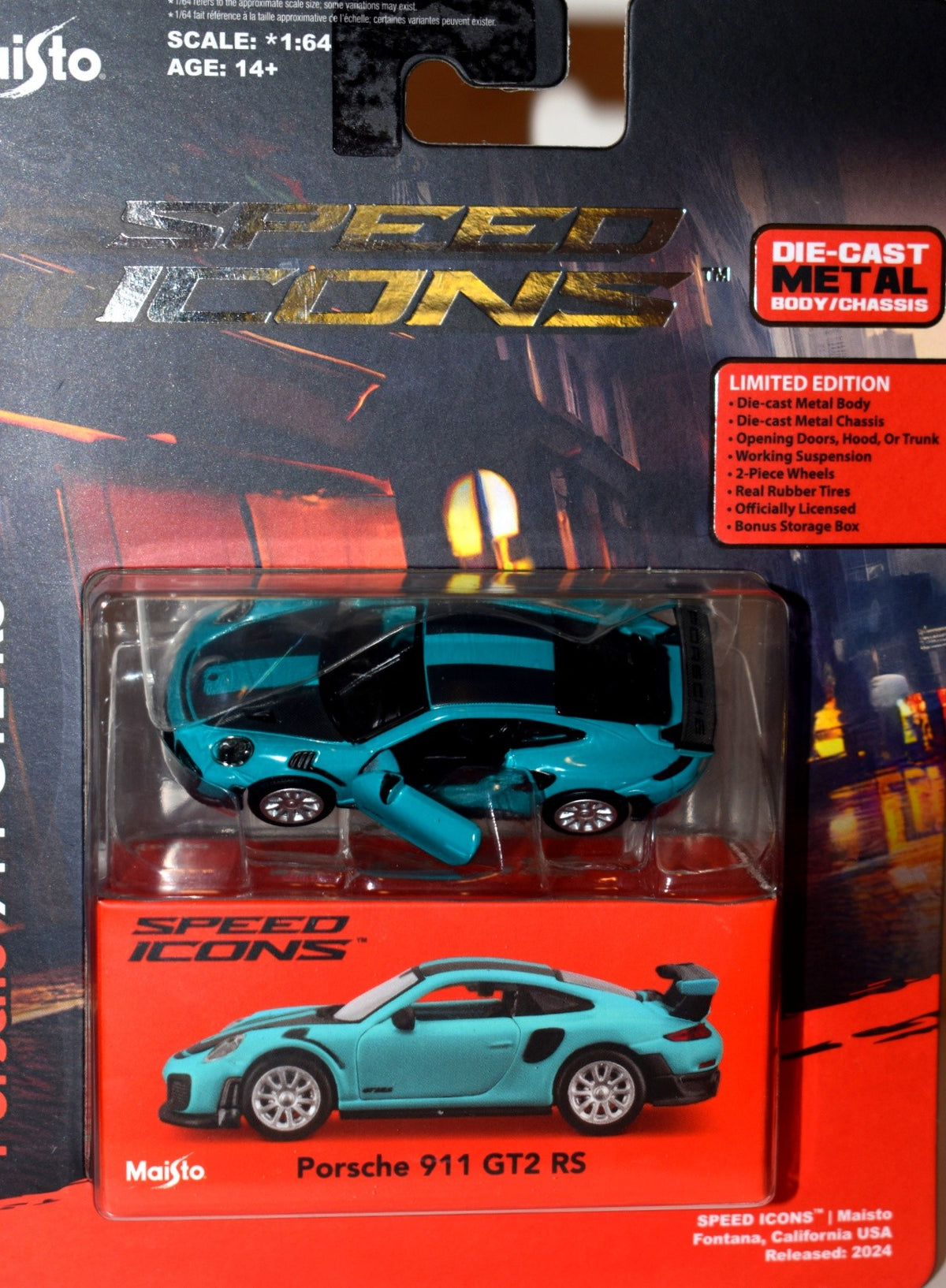 Maisto Speed Icons - Porsche 911 GT2 RS