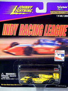 Johnny Lightning Indy Racing League - Scott Goodyear Pennzoil Race Car