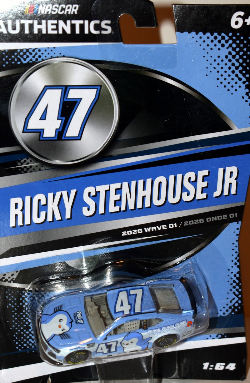 NASCAR Authentics - Ricky Stenhouse Jr. Pudgy Penguins Chevrolet Camaro Stock Car
