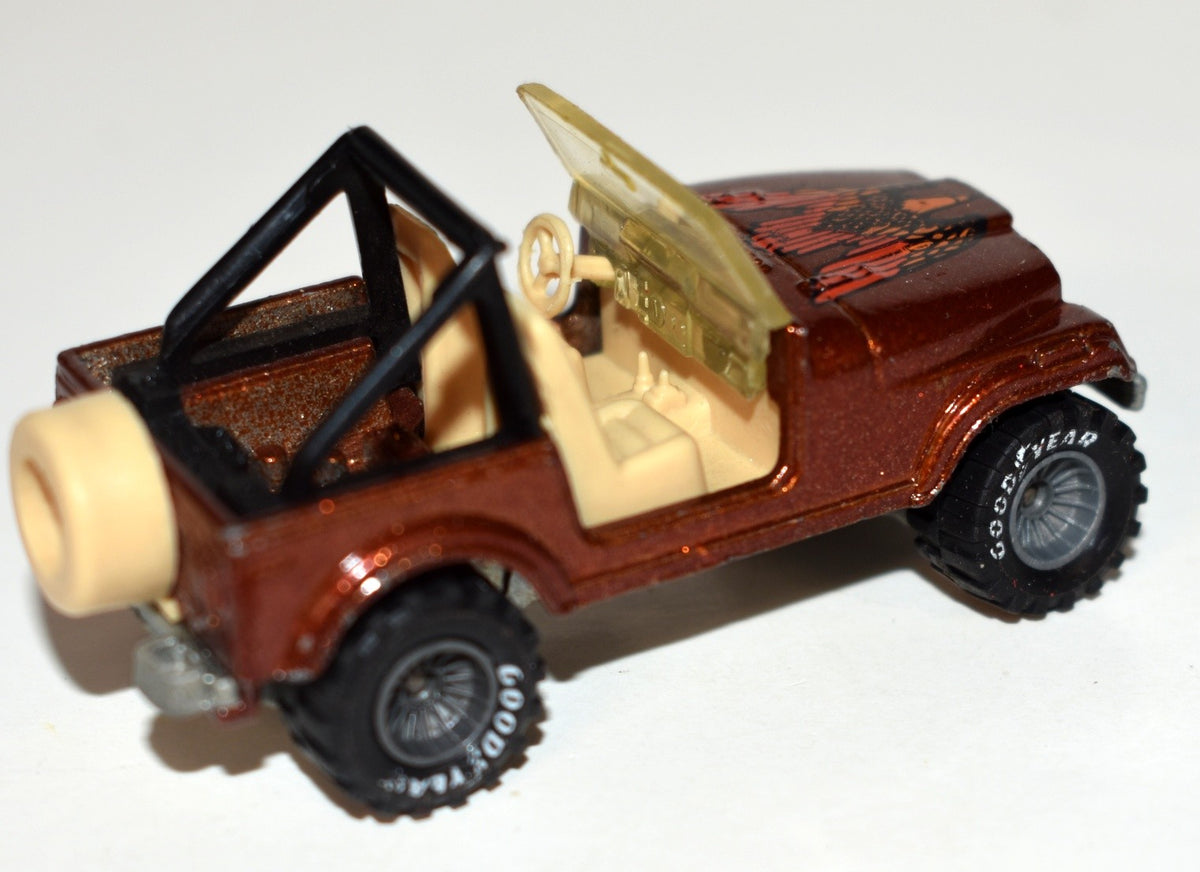 Hot Wheels Real Riders - "Roll Patrol" Jeep CJ-7