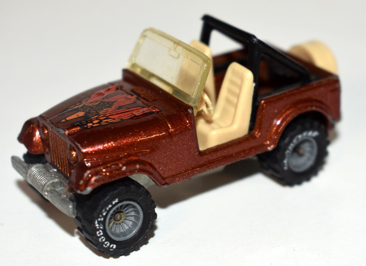 Hot Wheels Real Riders - "Roll Patrol" Jeep CJ-7