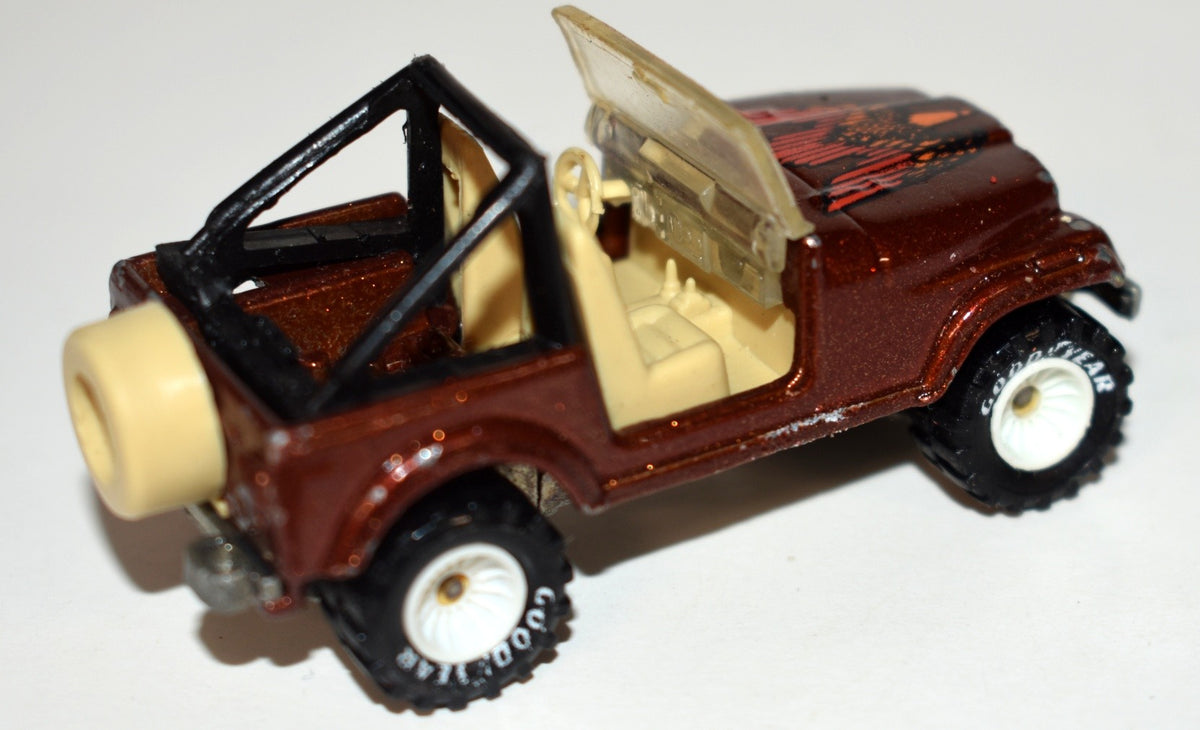 Hot Wheels Real Riders - "Roll Patrol" Jeep CJ-7