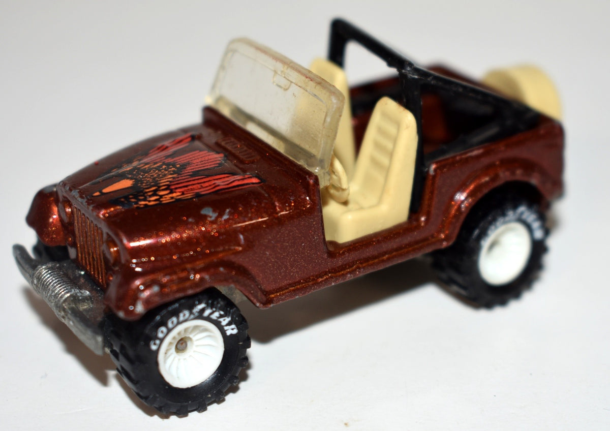 Hot Wheels Real Riders - "Roll Patrol" Jeep CJ-7